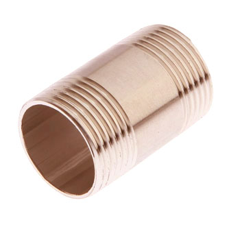 Copper Nickel 70/30 Screwed Pipe Nipple Copper Nickel 70/30 Screwed Pipe Nipple
