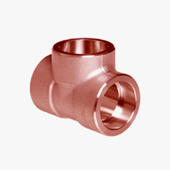 Copper Nickel 70/30 Socketweld Tee Copper Nickel 70/30 Socketweld Tee