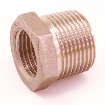 Copper Nickel 70/30 Threaded Bushing Copper Nickel 70/30 Threaded Bushing