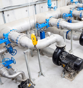 Gas & Water Pipe Line